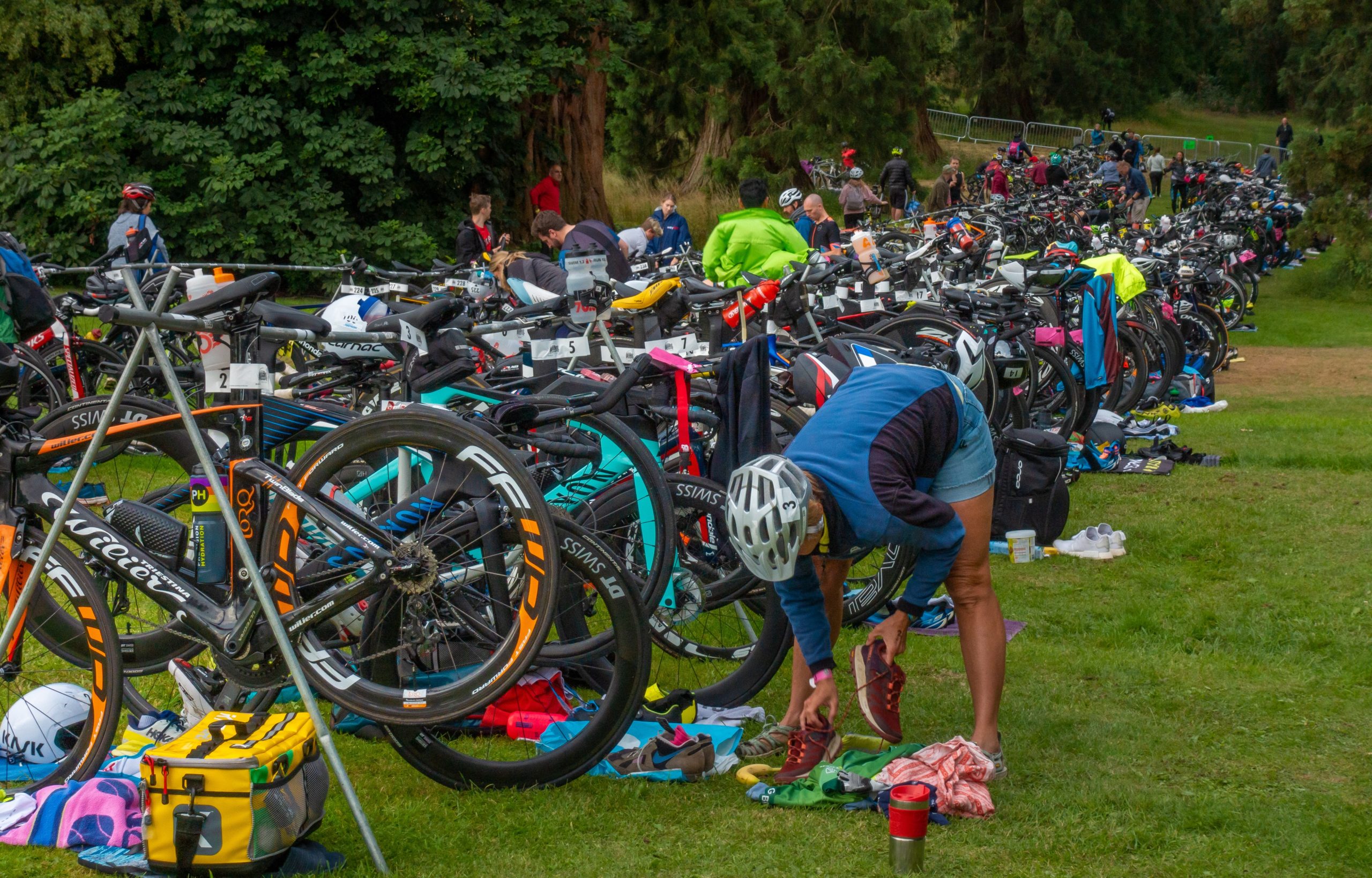 Set your triathlon transition game up for success: minimize time and maximize performance on race day.